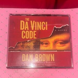 The Da Vinci Code Audiobook - Red Cover